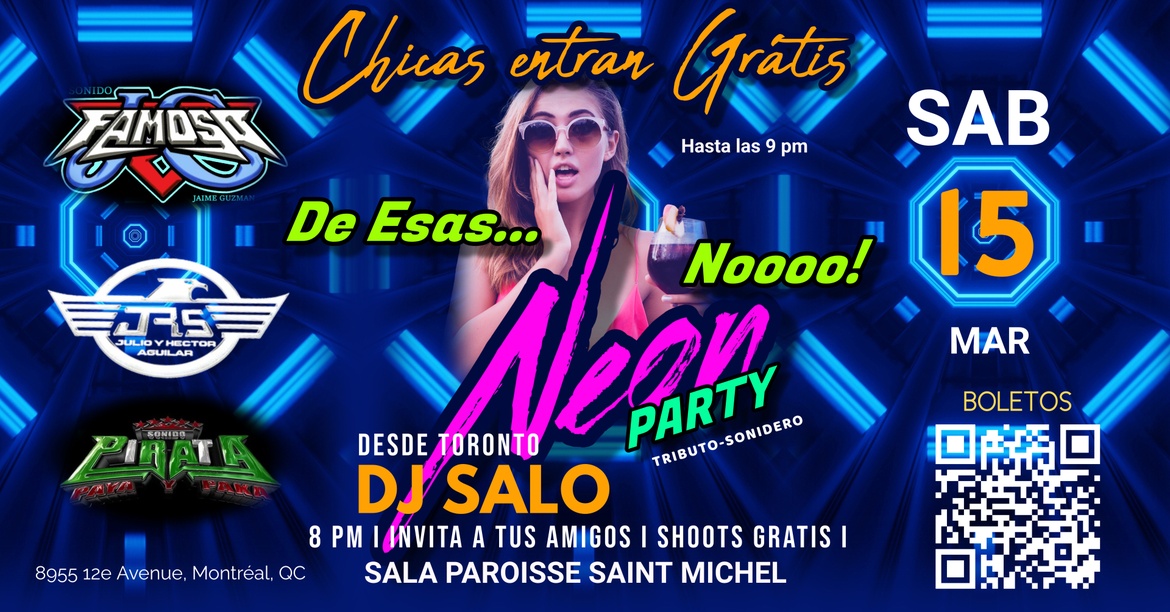De Esaaaas No! NEON PARTY